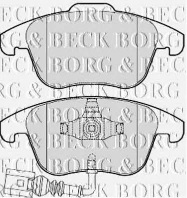 Borg & beck BBP2049 Brake Pad Set, disc brake BBP2049