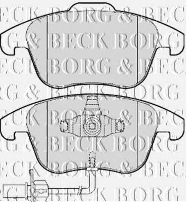 Borg & beck BBP2052 Brake Pad Set, disc brake BBP2052