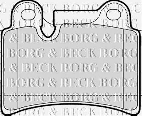 Borg & beck BBP2053 Brake Pad Set, disc brake BBP2053