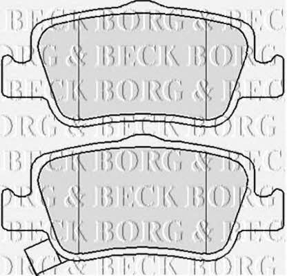Borg & beck BBP2056 Brake Pad Set, disc brake BBP2056