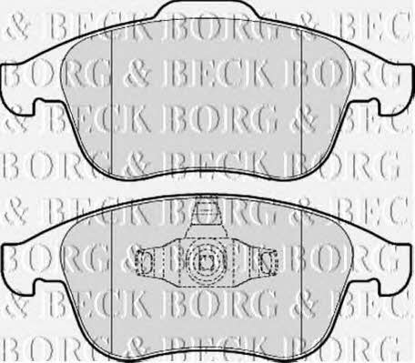 Borg & beck BBP2057 Brake Pad Set, disc brake BBP2057