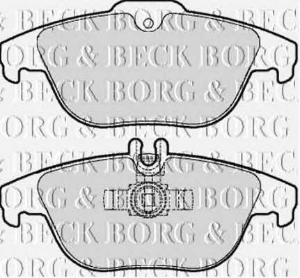 Borg & beck BBP2062 Brake Pad Set, disc brake BBP2062