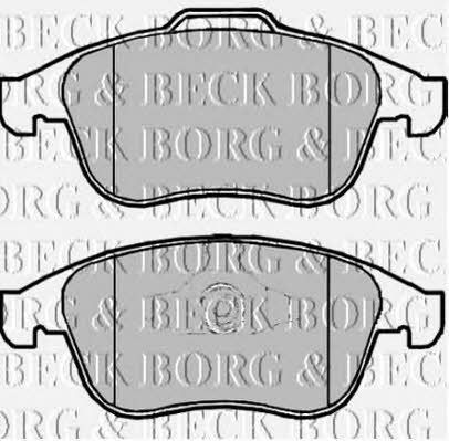 Borg & beck BBP2064 Brake Pad Set, disc brake BBP2064