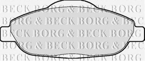 Borg & beck BBP2065 Brake Pad Set, disc brake BBP2065