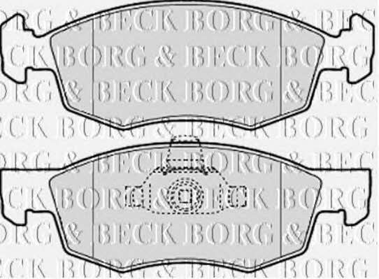 Borg & beck BBP2067 Brake Pad Set, disc brake BBP2067