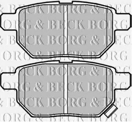 Borg & beck BBP2070 Brake Pad Set, disc brake BBP2070