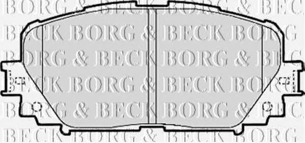 Borg & beck BBP2073 Brake Pad Set, disc brake BBP2073