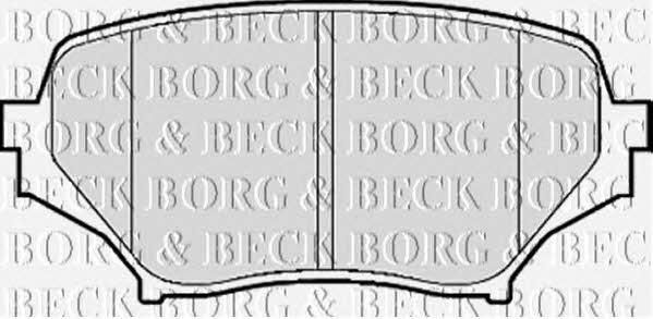 Borg & beck BBP2075 Brake Pad Set, disc brake BBP2075