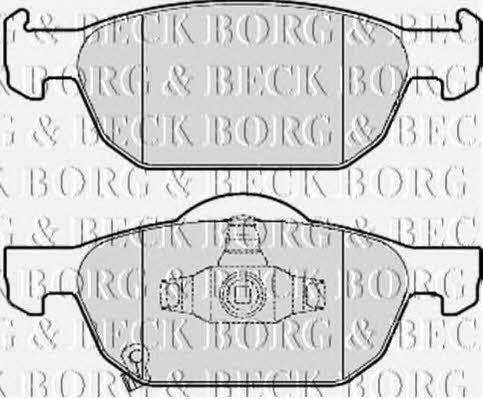 Borg & beck BBP2076 Brake Pad Set, disc brake BBP2076