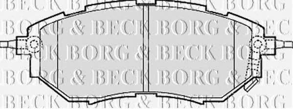 Borg & beck BBP2077 Brake Pad Set, disc brake BBP2077