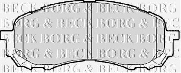 Borg & beck BBP2078 Brake Pad Set, disc brake BBP2078