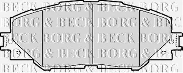 Borg & beck BBP2079 Brake Pad Set, disc brake BBP2079
