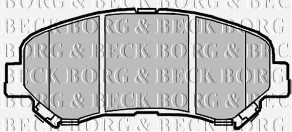 Borg & beck BBP2084 Brake Pad Set, disc brake BBP2084