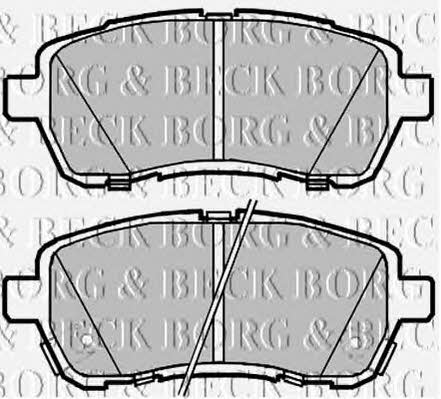 Borg & beck BBP2085 Brake Pad Set, disc brake BBP2085