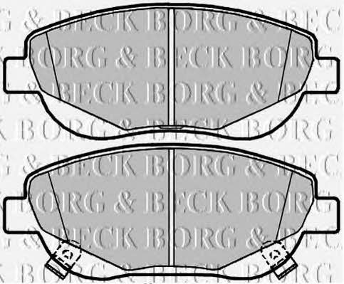 Borg & beck BBP2088 Brake Pad Set, disc brake BBP2088
