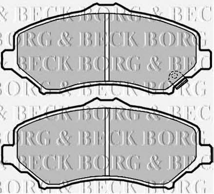 Borg & beck BBP2089 Brake Pad Set, disc brake BBP2089