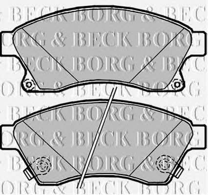 Borg & beck BBP2090 Brake Pad Set, disc brake BBP2090