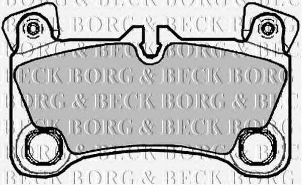 Borg & beck BBP2092 Brake Pad Set, disc brake BBP2092