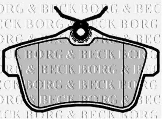 Borg & beck BBP2095 Brake Pad Set, disc brake BBP2095