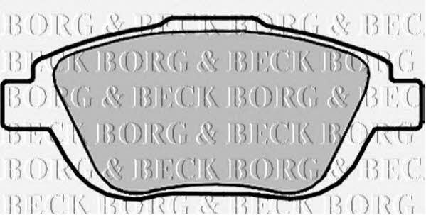 Borg & beck BBP2096 Brake Pad Set, disc brake BBP2096
