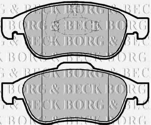 Borg & beck BBP2098 Brake Pad Set, disc brake BBP2098