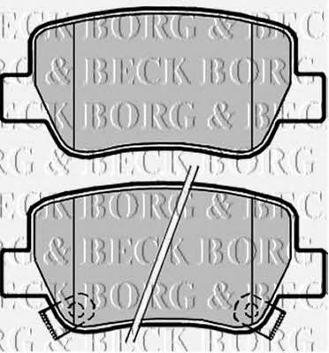 Borg & beck BBP2099 Brake Pad Set, disc brake BBP2099