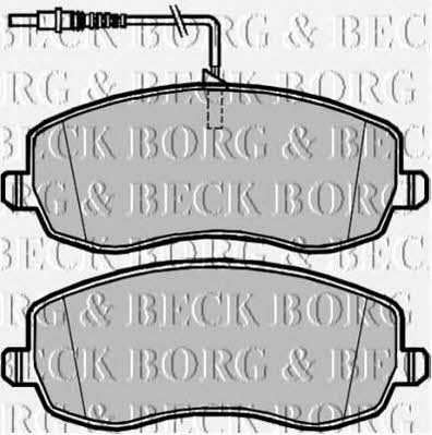 Borg & beck BBP2105 Brake Pad Set, disc brake BBP2105