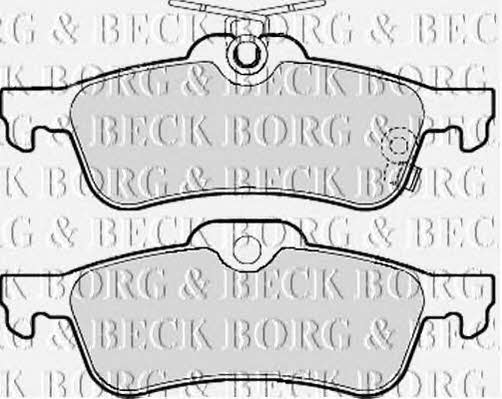 Borg & beck BBP2109 Brake Pad Set, disc brake BBP2109