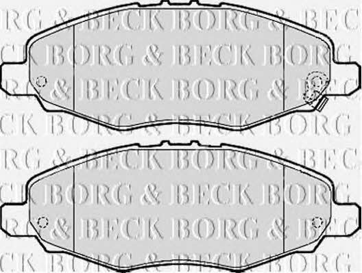 Borg & beck BBP2113 Brake Pad Set, disc brake BBP2113