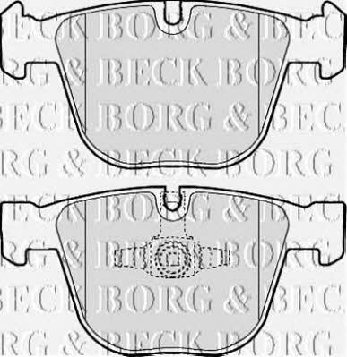 Borg & beck BBP2116 Brake Pad Set, disc brake BBP2116