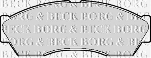 Borg & beck BBP2118 Brake Pad Set, disc brake BBP2118