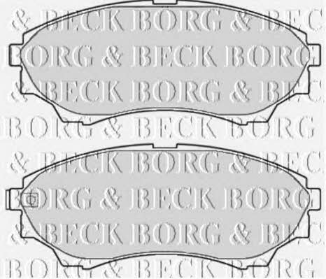 Borg & beck BBP2119 Brake Pad Set, disc brake BBP2119