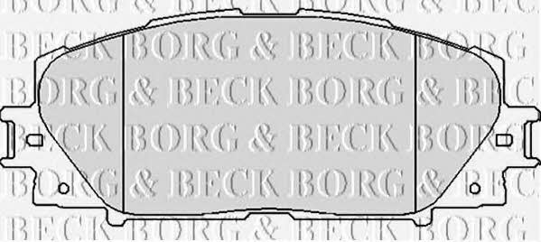Borg & beck BBP2123 Brake Pad Set, disc brake BBP2123
