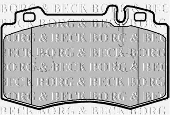 Borg & beck BBP2132 Brake Pad Set, disc brake BBP2132