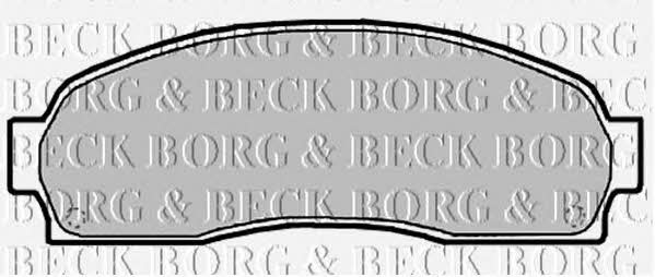 Borg & beck BBP2134 Brake Pad Set, disc brake BBP2134