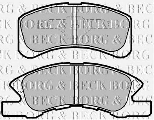 Borg & beck BBP2141 Brake Pad Set, disc brake BBP2141