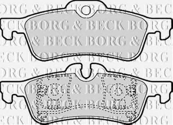 Borg & beck BBP2142 Brake Pad Set, disc brake BBP2142
