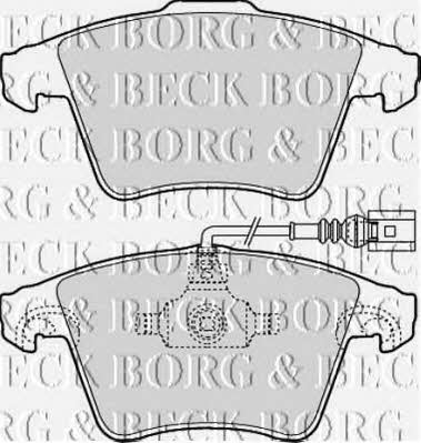 Borg & beck BBP2143 Brake Pad Set, disc brake BBP2143