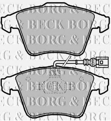 Borg & beck BBP2144 Brake Pad Set, disc brake BBP2144
