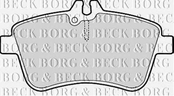 Borg & beck BBP2145 Brake Pad Set, disc brake BBP2145