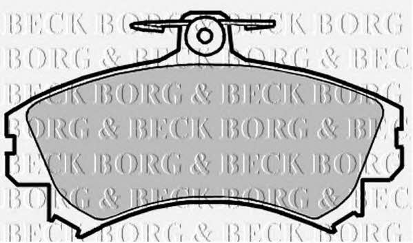Borg & beck BBP2151 Brake Pad Set, disc brake BBP2151