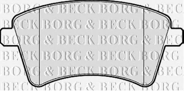 Borg & beck BBP2152 Brake Pad Set, disc brake BBP2152