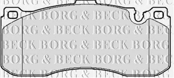 Borg & beck BBP2155 Brake Pad Set, disc brake BBP2155