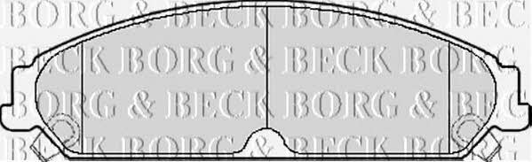 Borg & beck BBP2156 Brake Pad Set, disc brake BBP2156