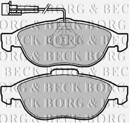 Borg & beck BBP2160 Brake Pad Set, disc brake BBP2160