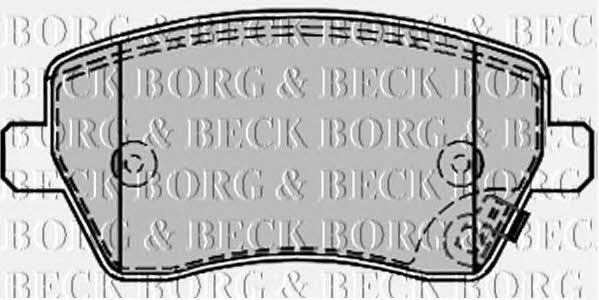 Borg & beck BBP2169 Brake Pad Set, disc brake BBP2169