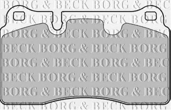 Borg & beck BBP2175 Brake Pad Set, disc brake BBP2175