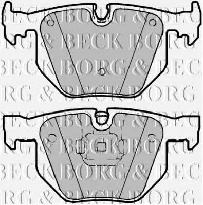 Borg & beck BBP2184 Brake Pad Set, disc brake BBP2184