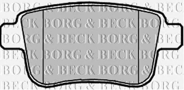Borg & beck BBP2185 Brake Pad Set, disc brake BBP2185