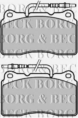Borg & beck BBP2192 Brake Pad Set, disc brake BBP2192